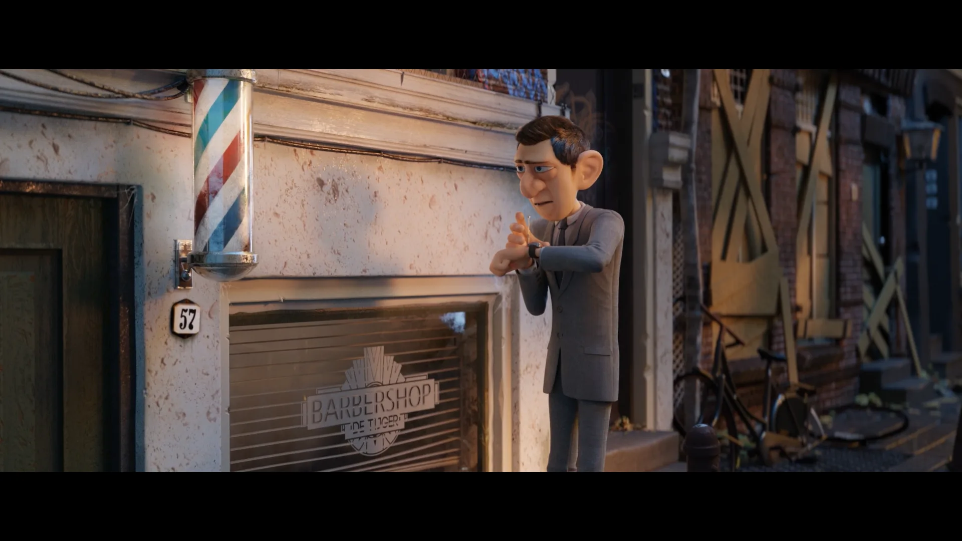 Playback frame from Agent 327: Operation Barbershop
